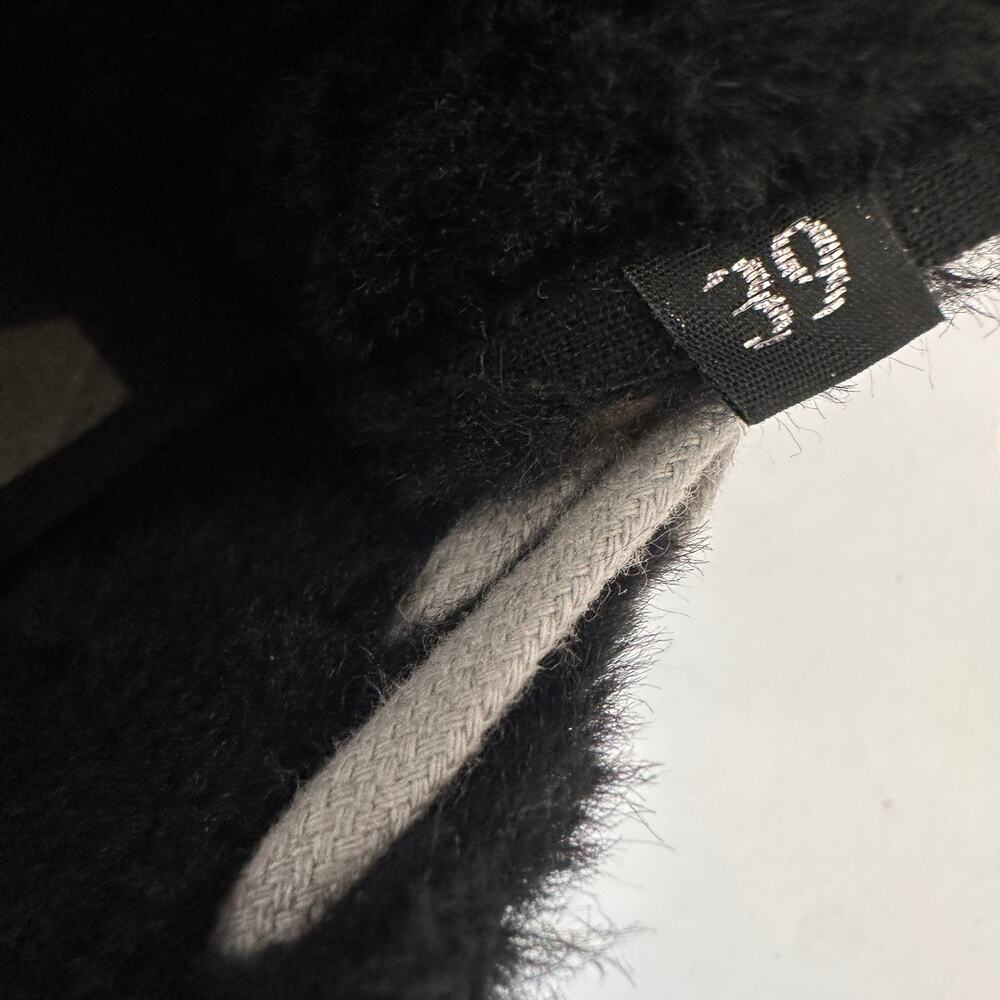 P448 Skate Faux Fur Trim High Top Sneakers // 39 - Picture 7 of 10